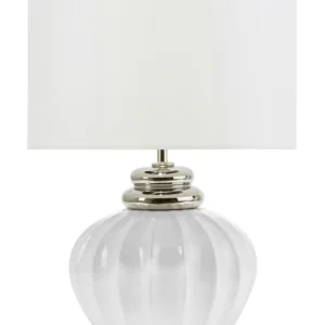 Lampe de chevet tendance blanche NERIS