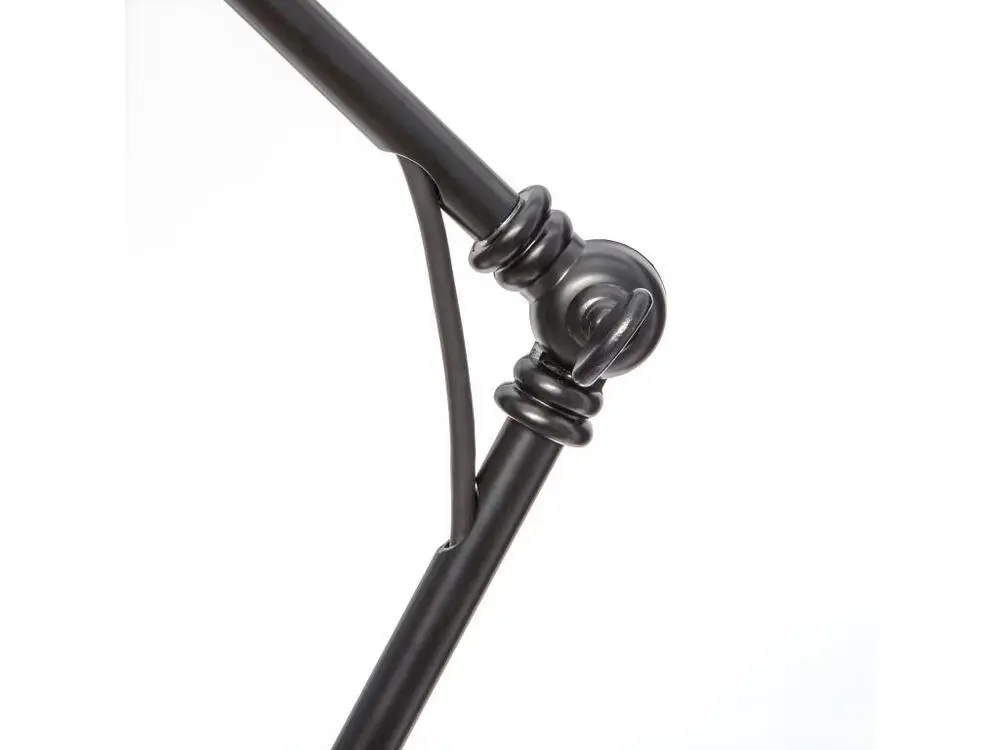 Lampe en métal Noir réglable en hauteur H 62 cm - Conforme aux Normes