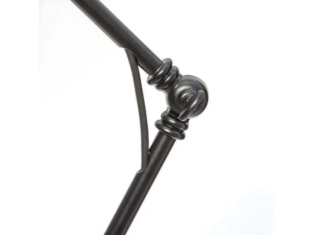 Lampe en métal Noir réglable en hauteur H 62 cm - Conforme aux Normes