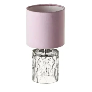 Lampe en verre 28 cm