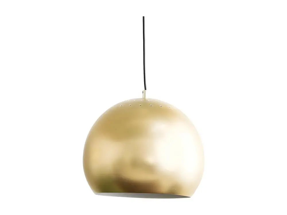 Lustre métal doré 25 x 28-Mett