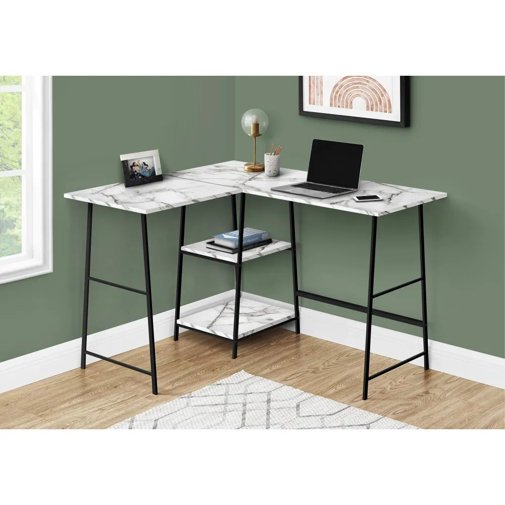 Monarch Bureaux Bureaux en coin I 7595 Compatible avec les écrans 34"
