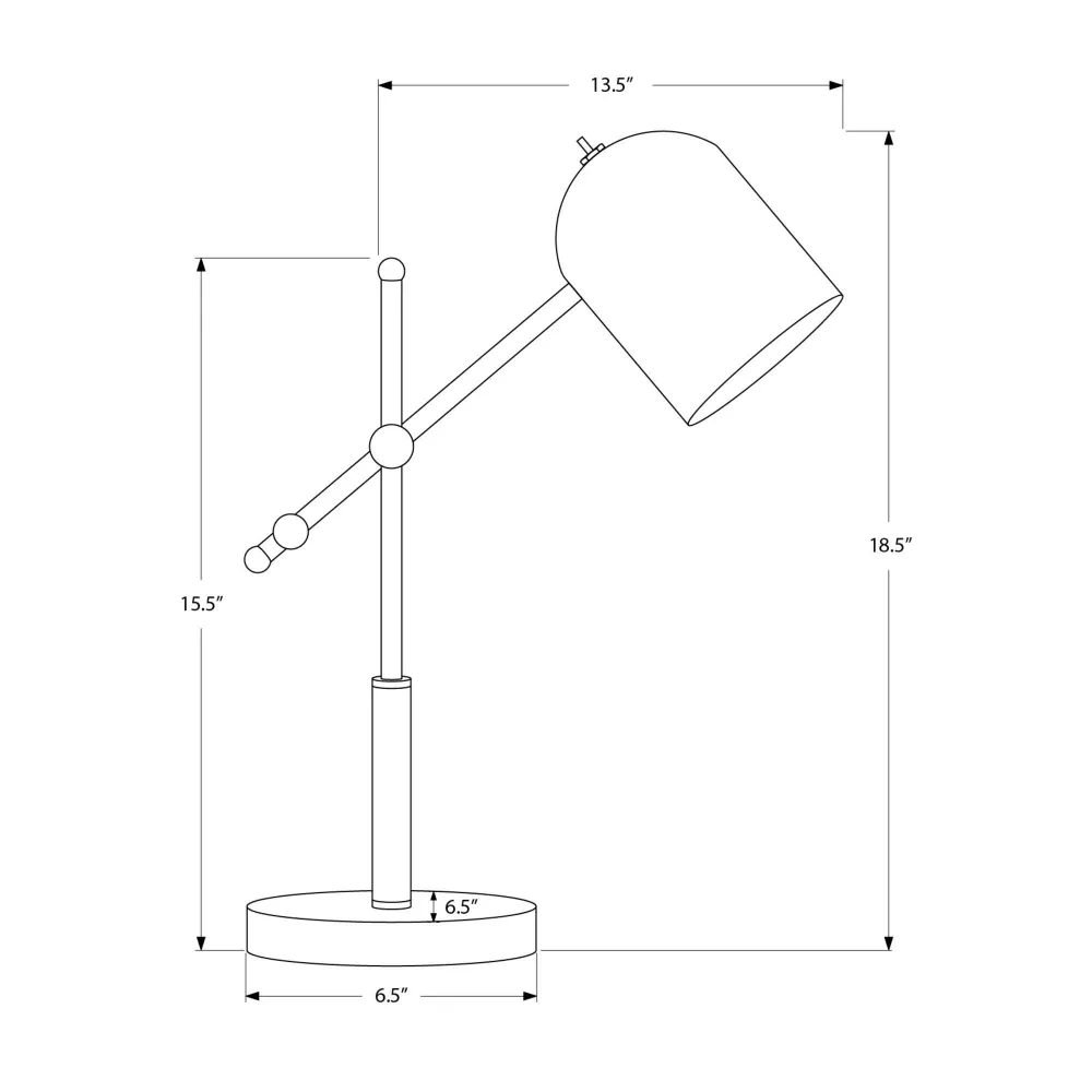 Monarch Lampe sur table I 9766 - Conforme aux Normes