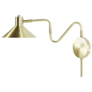 Métallique Wall Lamp Gold BALIEM pour Espace Confiné