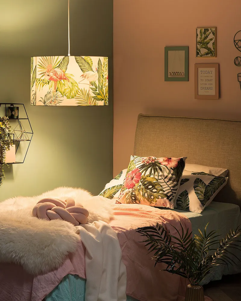 Pendant Lamp Blanc pur FLAMINGO