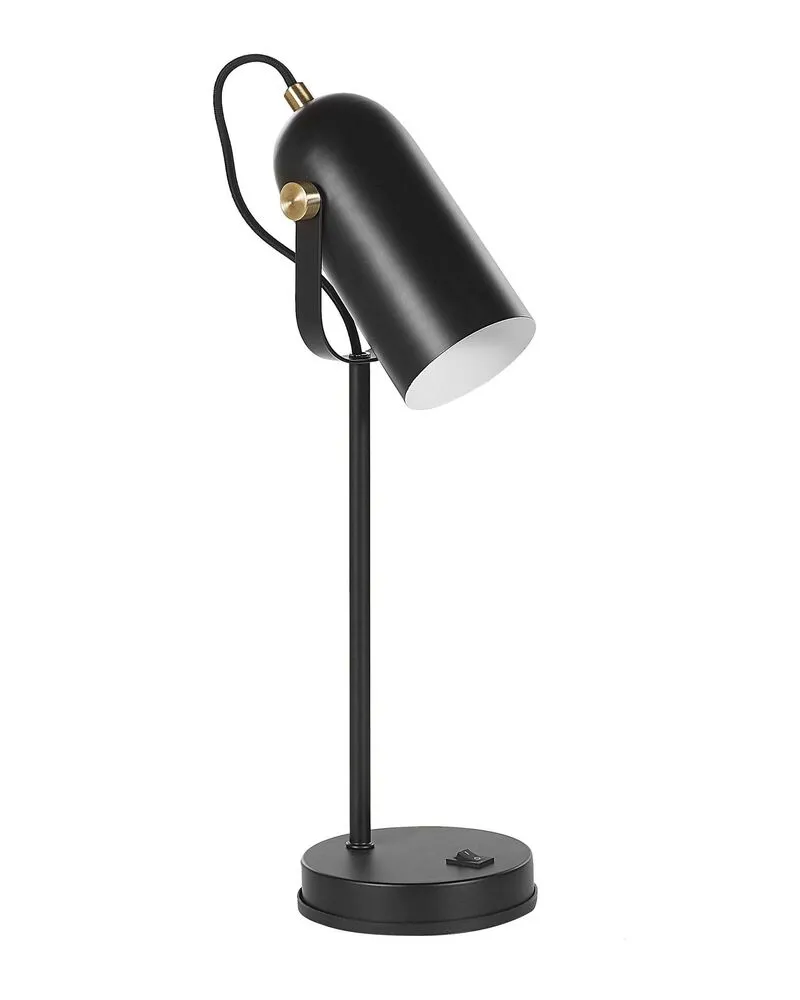 Pupitre réglable pour Lampe de bureau noire 48 cm TYRIA