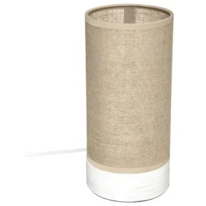 Pupitre réglable pour Lampe à poser en Bois et Lin H 27 cm