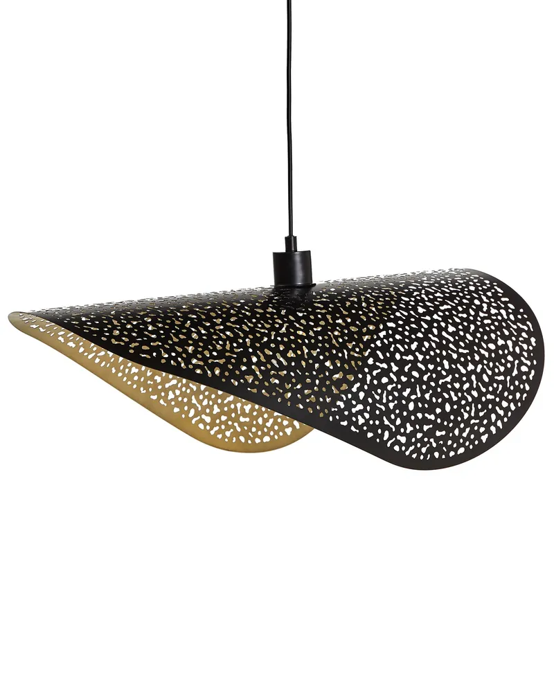 Pupitre réglable pour Metal Pendant Lamp Noir jais MAHI