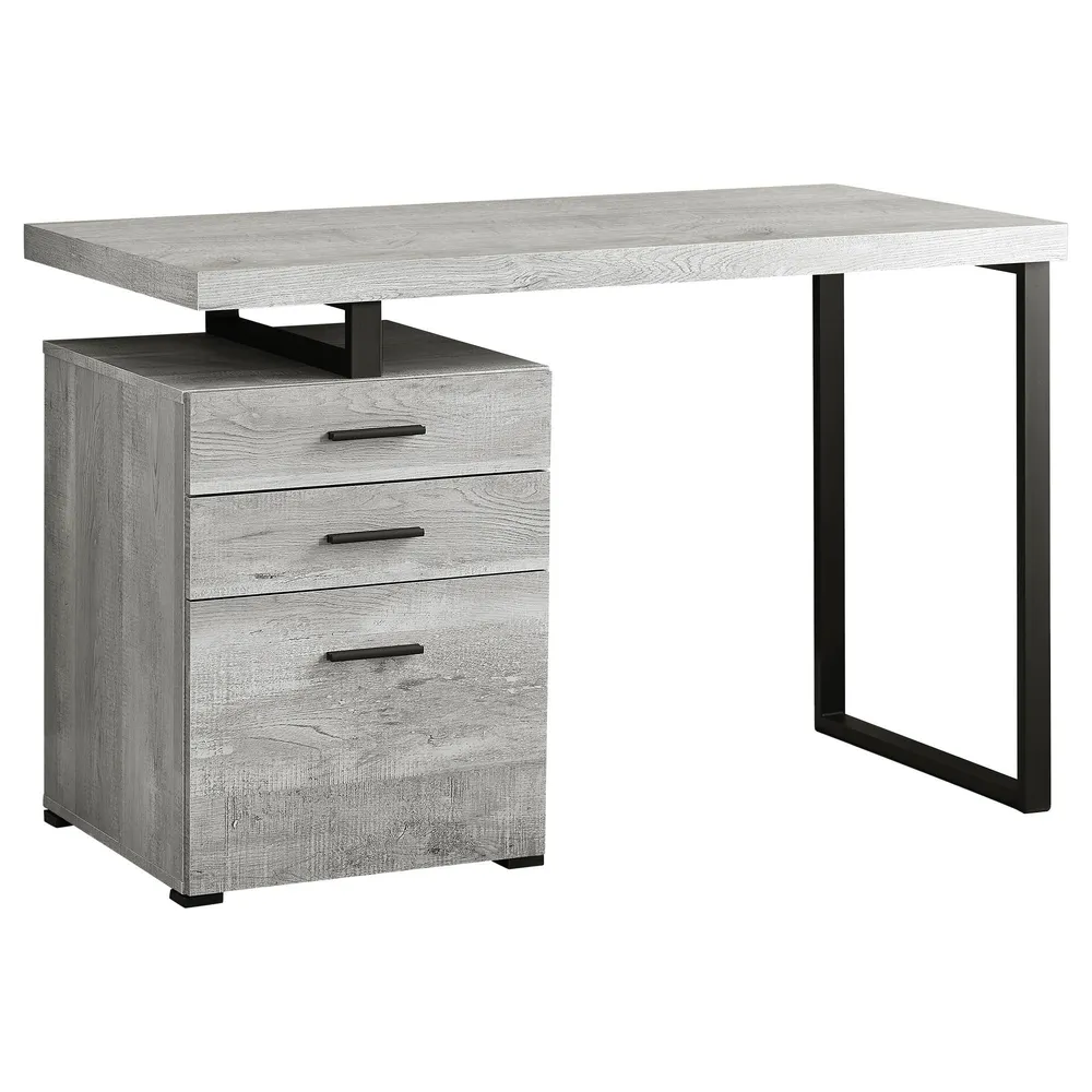 Pupitre réglable pour Monarch Bureau d'ordinateur - Gris/Noir I 7409