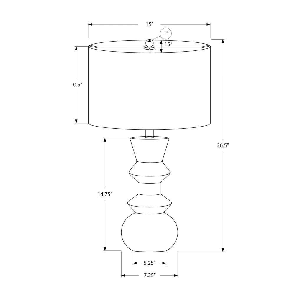 Pupitre réglable pour Monarch Lampe sur table I 9763