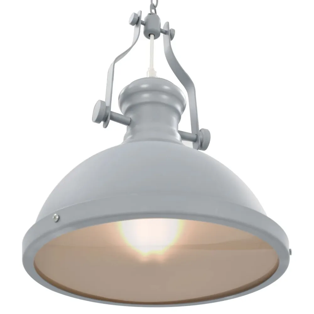 Pupitre réglable pour Plafonnier Gris Rond E27