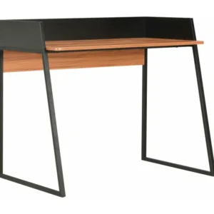 Rangement modulaire pour Bureau Noir et marron 90x60x88 cm
