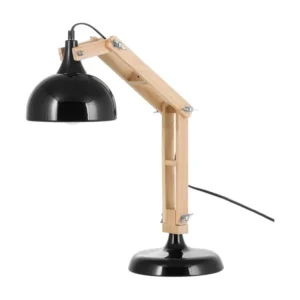 Série Ergonomique Lampe de bureau noir SALADO
