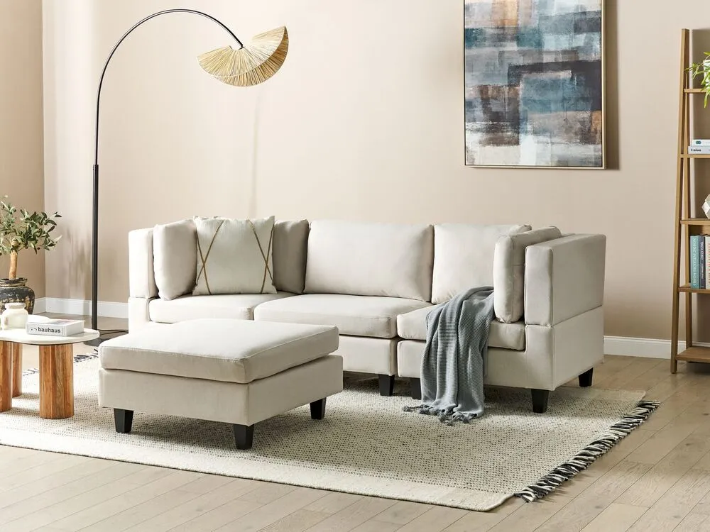 Staande lamp naturel HERRON pour Espace Confiné