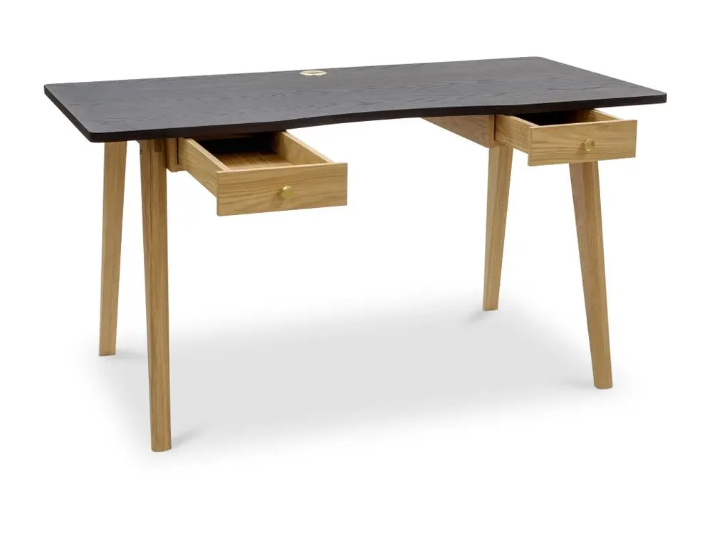 Table d'appoint pour Bureau en bois - Bertil Marron