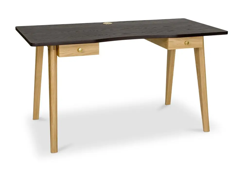 Table d'appoint pour Bureau en bois - Bertil Marron