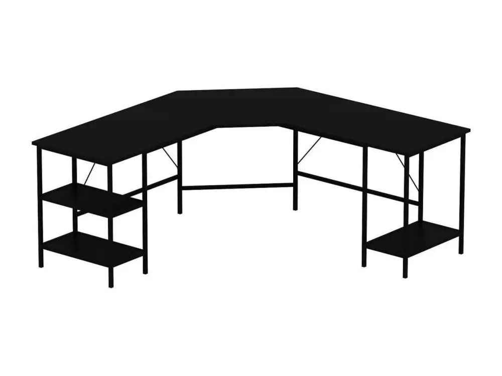 Étagère murale pour Bureau d'angle en aggloméré Power
