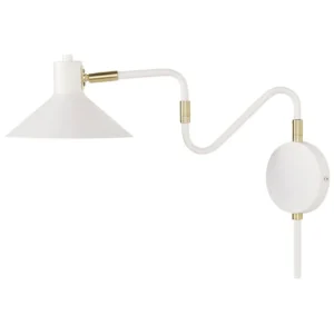 Wandlamp metaal wit BALIEM pour Bureau à Domicile
