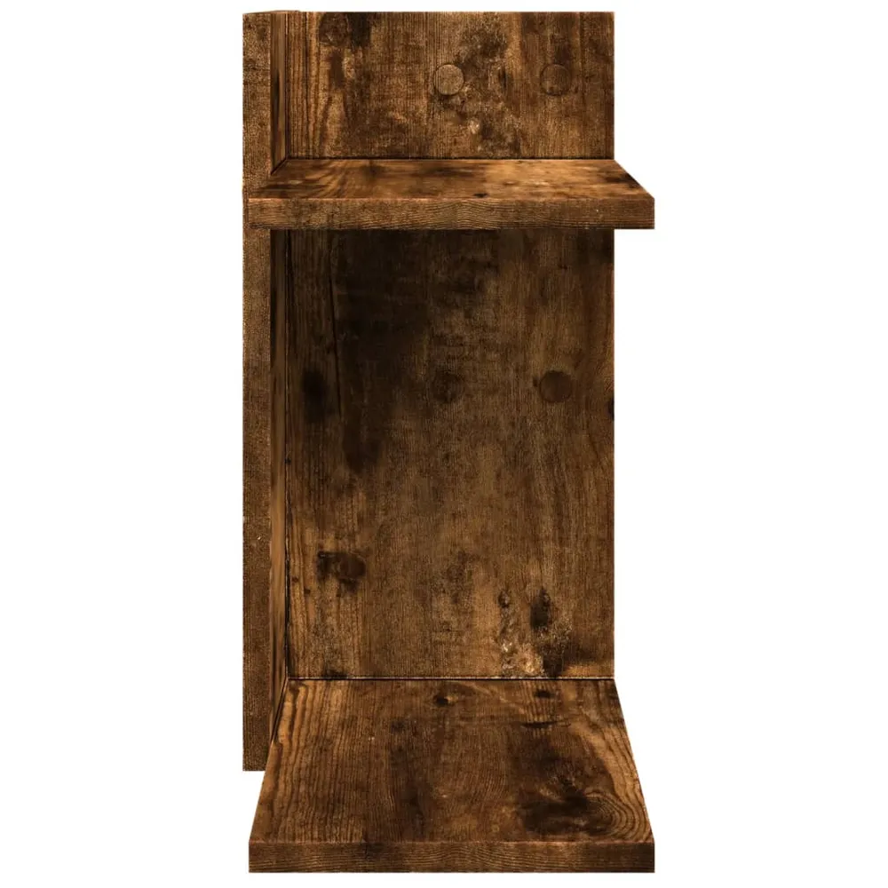 Élégant Design Ergonomique Organisateur armoire de bureau 42 x 21,5 x 42 cm bois ingénierie marron 02_0043564