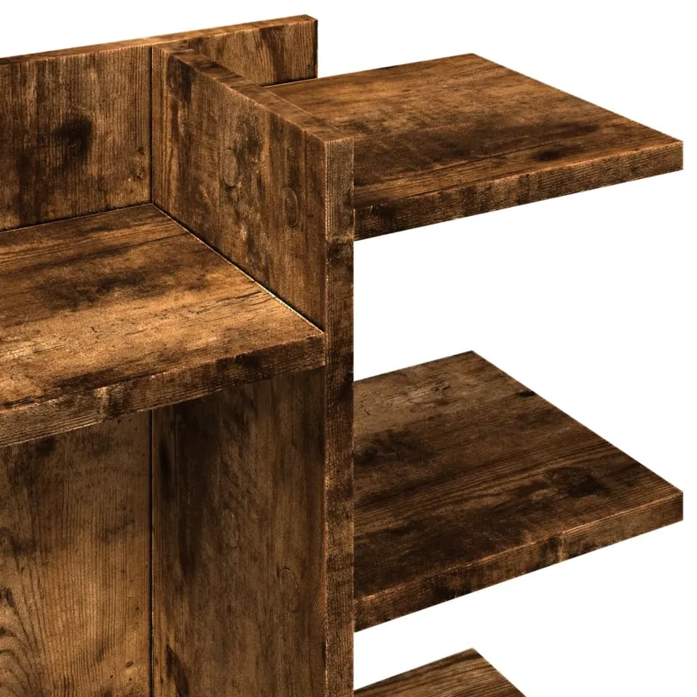 Élégant Design Ergonomique Organisateur armoire de bureau 42 x 21,5 x 42 cm bois ingénierie marron 02_0043564