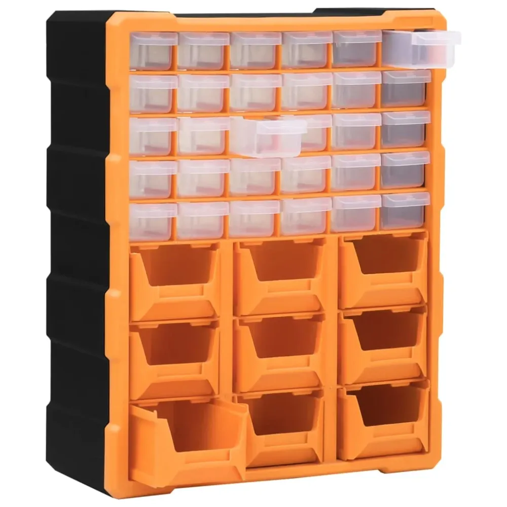 Élégant Design Ergonomique Organisateur multi-tiroirs avec 39 tiroirs 47 cm 02_0003255