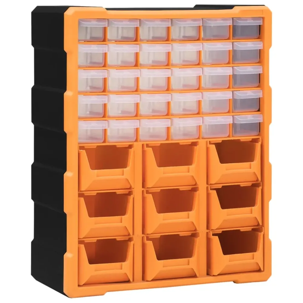 Élégant Design Ergonomique Organisateur multi-tiroirs avec 39 tiroirs 47 cm 02_0003255
