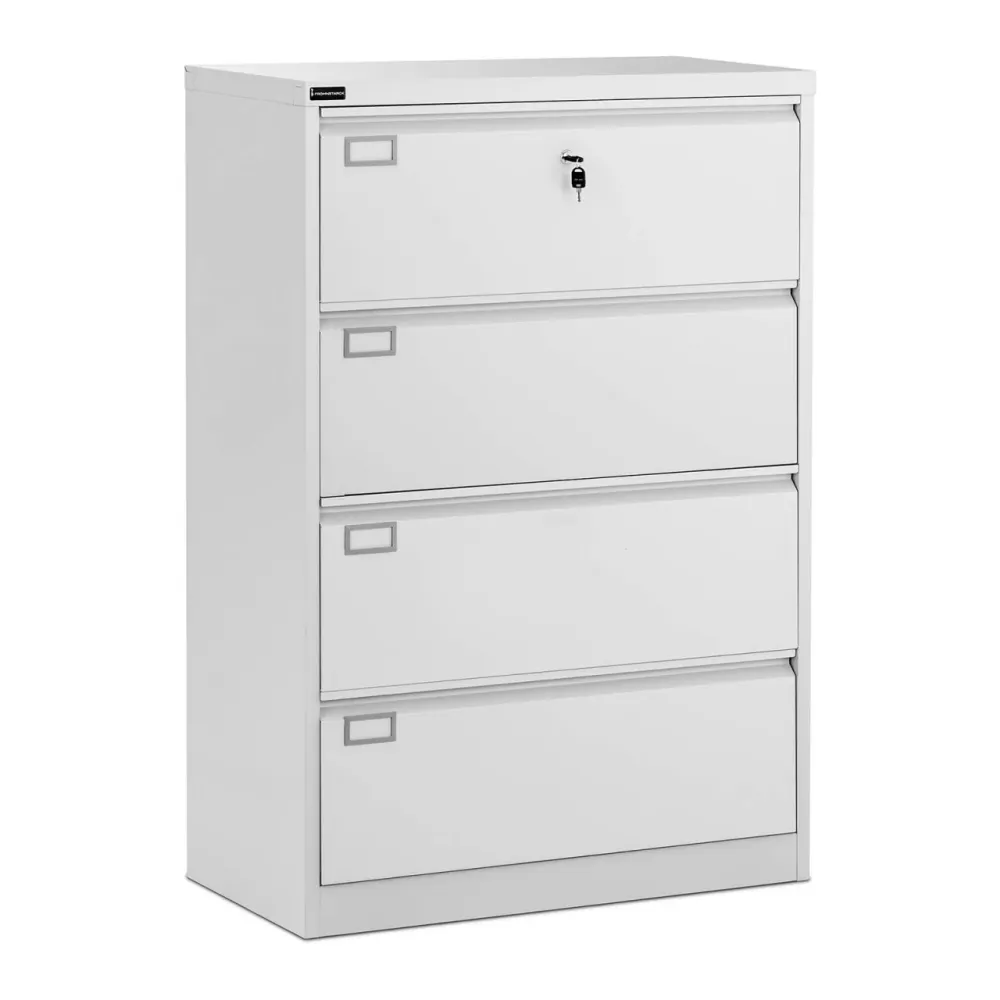 Meuble de classement suspendu 132 cm 4 tiroirs acier 14_0002485 Design minimaliste