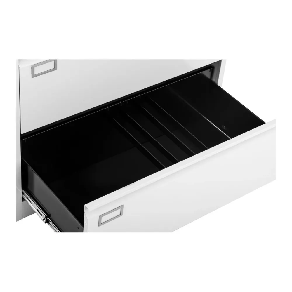 Meuble de classement suspendu 132 cm 4 tiroirs acier 14_0002485 Design minimaliste