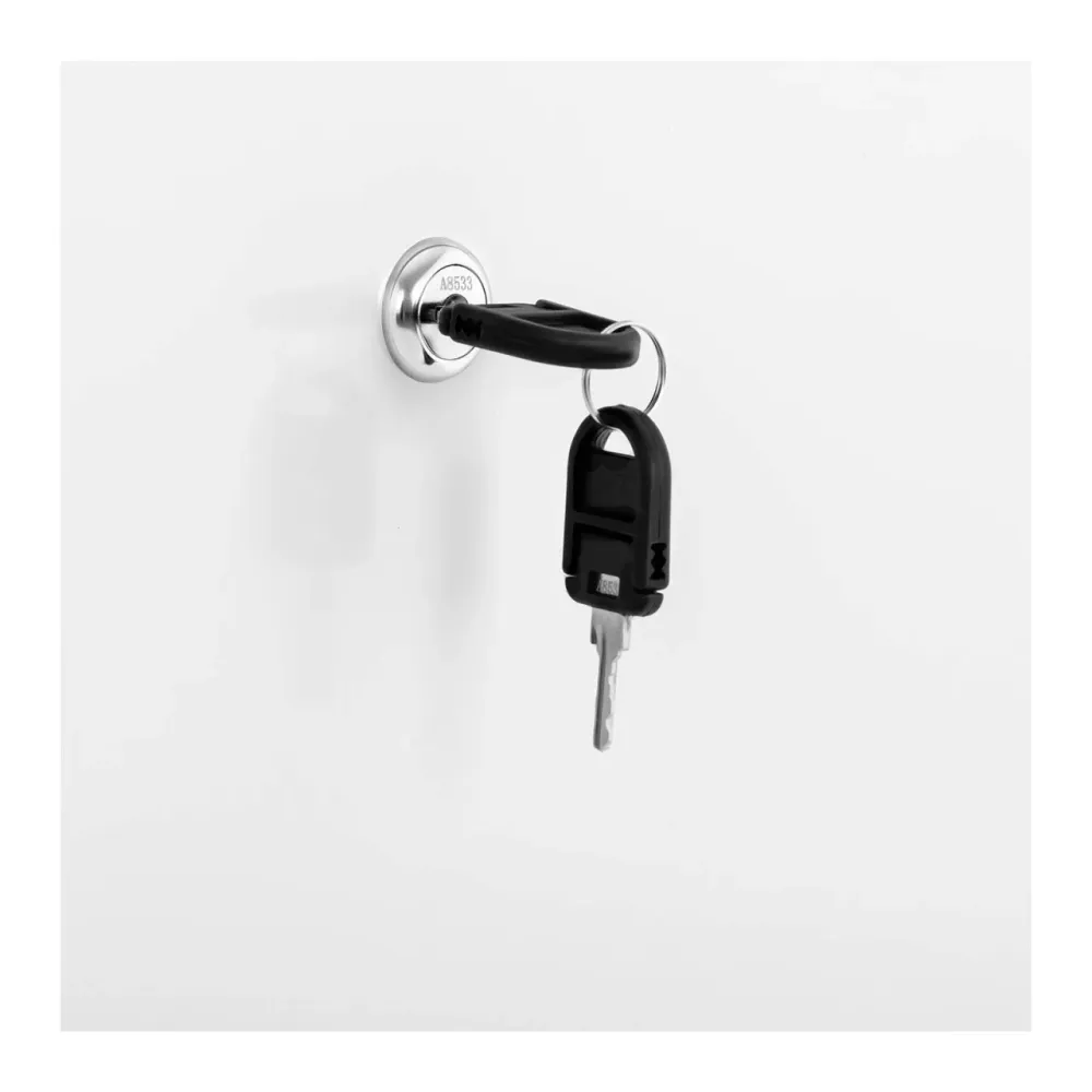 Meuble de classement suspendu 132 cm 4 tiroirs acier 14_0002485 Design minimaliste