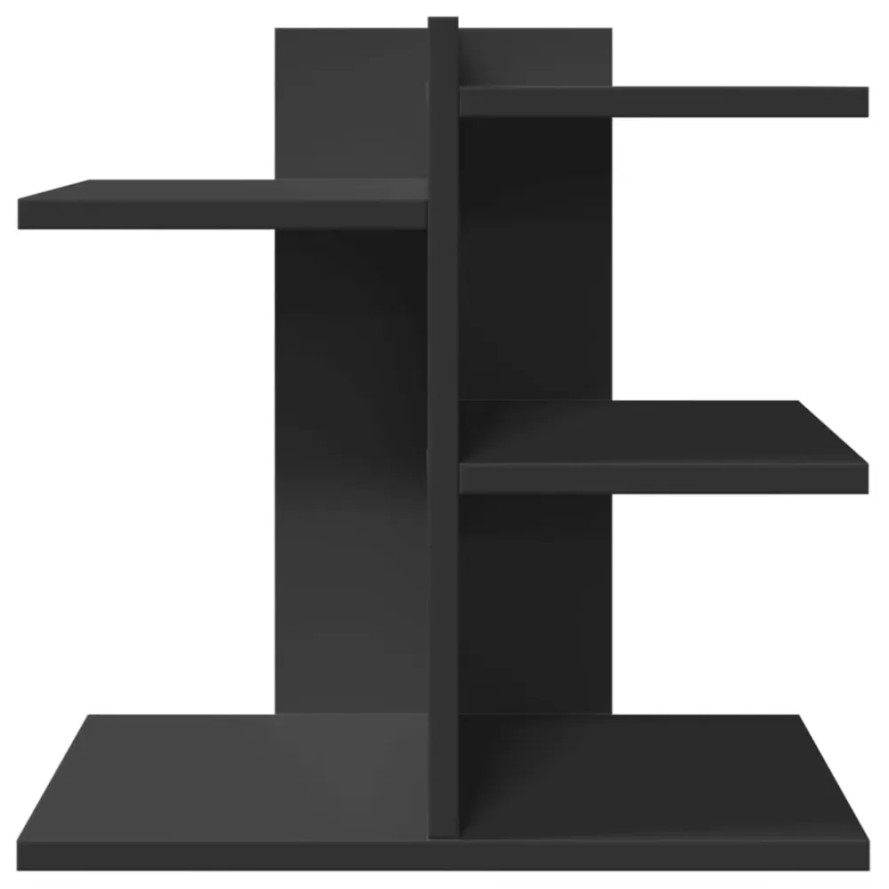 Organisateur armoire de bureau 42 x 21,5 x 42 cm bois d'ingénierie Noir jais 02_0043563 pour Espace réduit