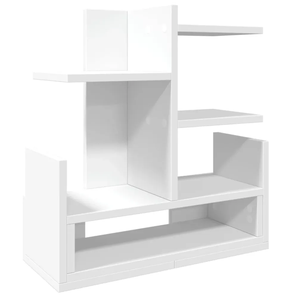 Organisateur armoire de bureau 49 x 20 x 52,5 cm bois d'ingénierie Blanc pur 02_0043573