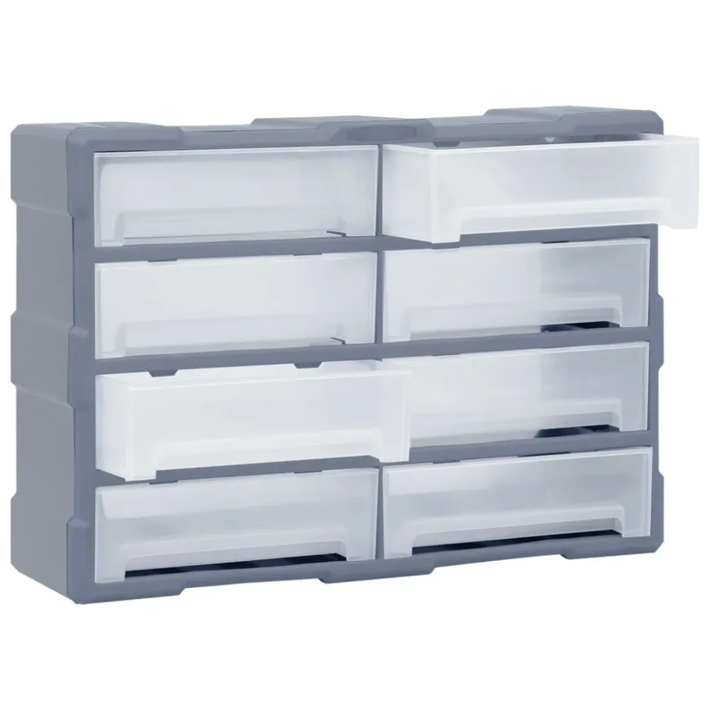 Organisateur multi-tiroirs avec 8 grands tiroirs 52 cm 02_0003264 pour Bureau à domicile