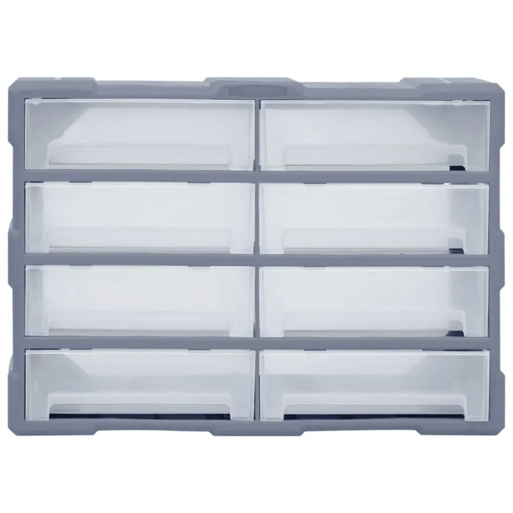 Organisateur multi-tiroirs avec 8 grands tiroirs 52 cm 02_0003264 pour Bureau à domicile
