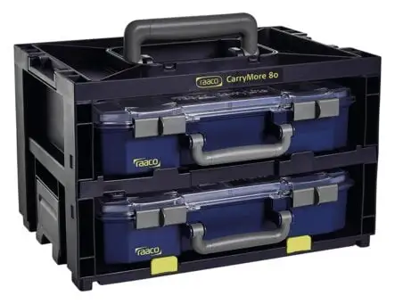 Organiseur CarryMore Organiseur avec 2 tiroirs 550 mm avec 5 compartiments