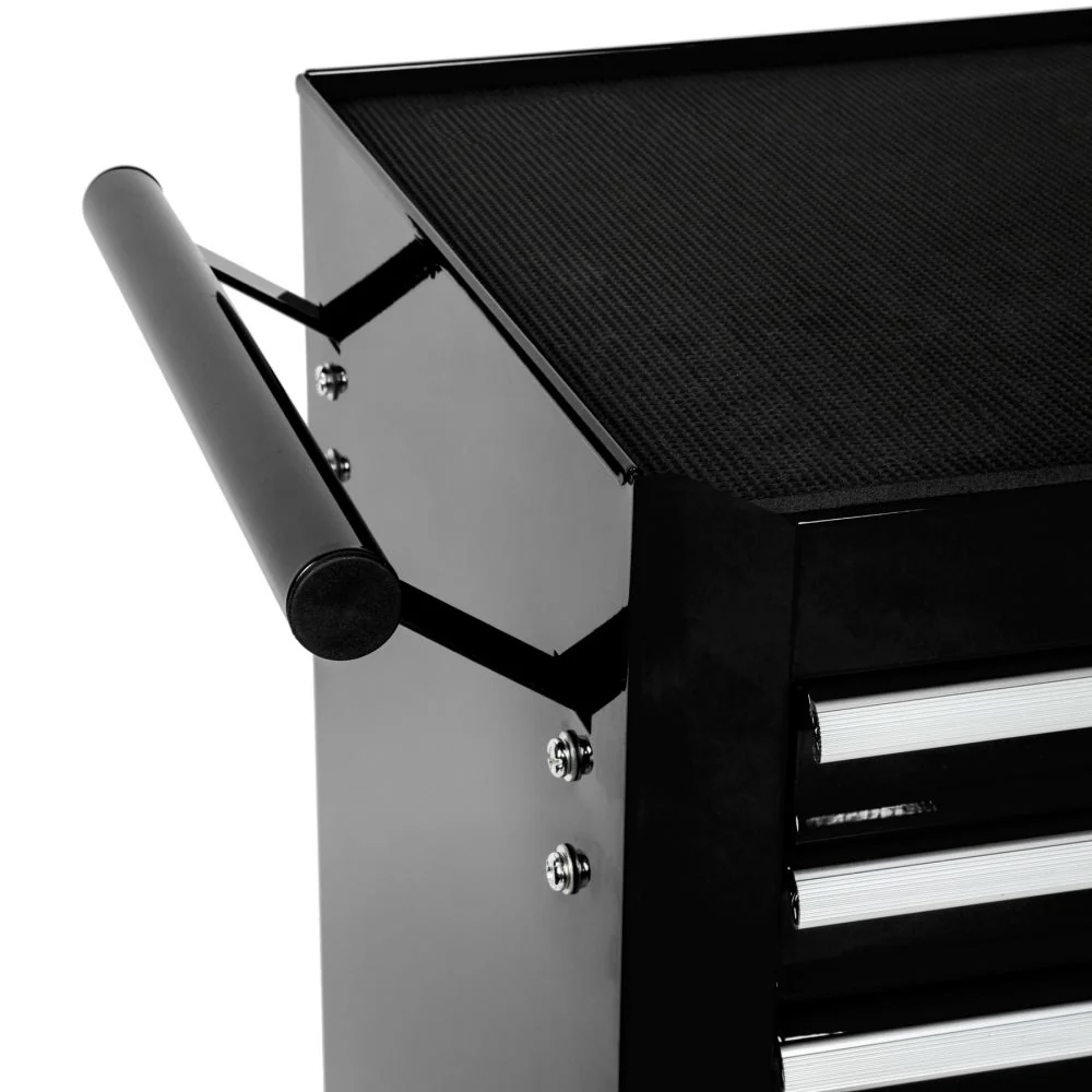 Servante d'atelier 7 tiroirs noir 3408114 Design minimaliste