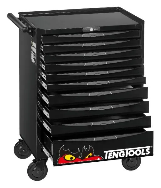 Teng Tools Armoire PRO 26" 10 tiroirs noir TCW810NBK magasiner à bas prix