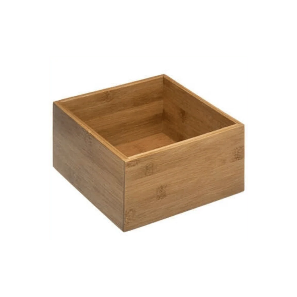 Trieur courrier Organiseur tiroir carre en bambou – Qualité & Prix chez Alpha55 – Accessoire vital au quotidien