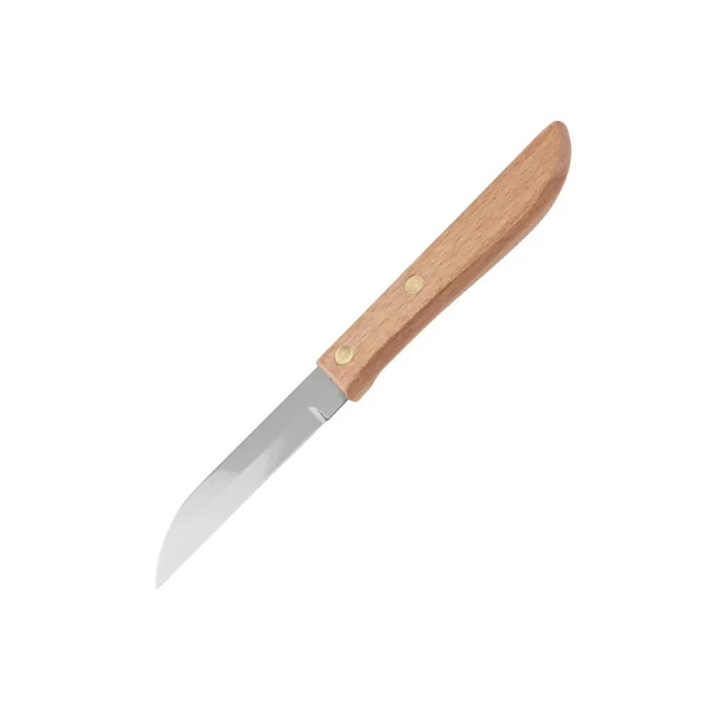 Certifié Bureau & École Couteau d'office manche en bois lame de 7,5 cm Nirosta Country