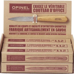 COUTEAU OFFICE N112 EN HÊTRE avec Lame de Rechange