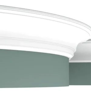 Flexible Stuckleiste CX106F weiß | 117 x 118 x 2000 mm