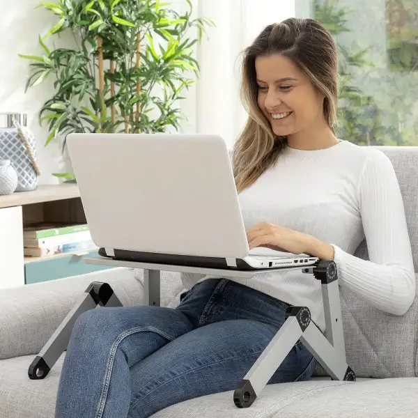 Bureau Léger Réglable Gris ING - Polyvalence et Confort pour une Pr
