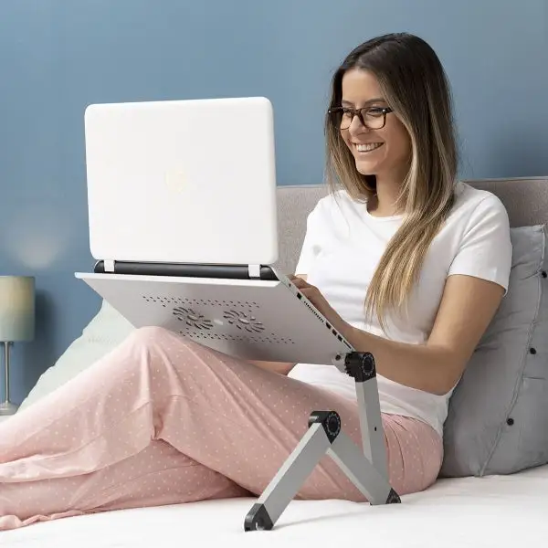 Bureau Léger Réglable Gris ING - Polyvalence et Confort pour une Pr