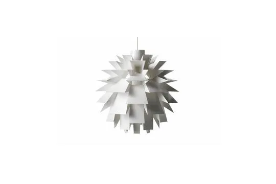 Grande suspension en papier blanc XL Norm 69 Normann Copenhagen - 78cm avec finition mate