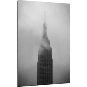 Tableau empire state building dans la brume - 40 x 60 cm