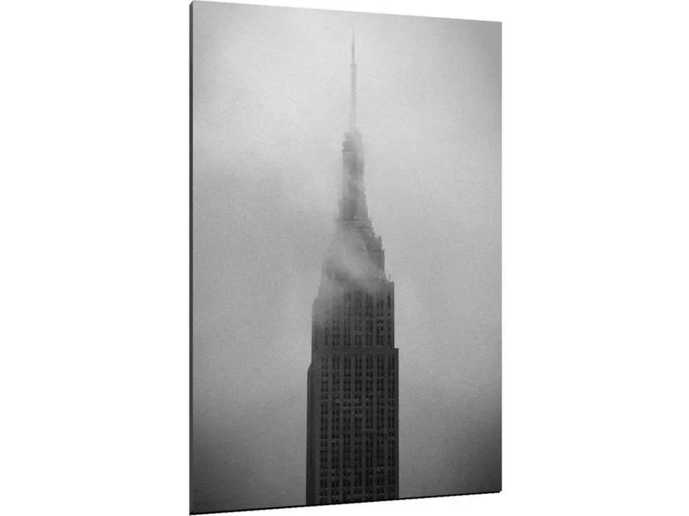 Tableau empire state building dans la brume - 40 x 60 cm