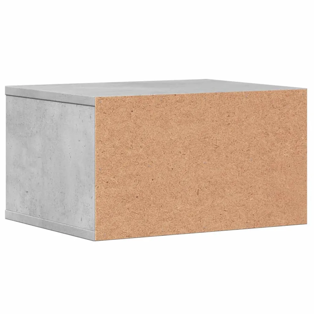 Support d'imprimante table meuble bureau 40 x 32 x 22,5 cm bois d'ingénierie gris 02_0044730