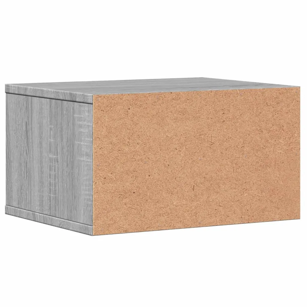 Support d'imprimante table meuble bureau sonoma 40 x 32 x 22,5cm bois d'ingénierie gris 02_0044781