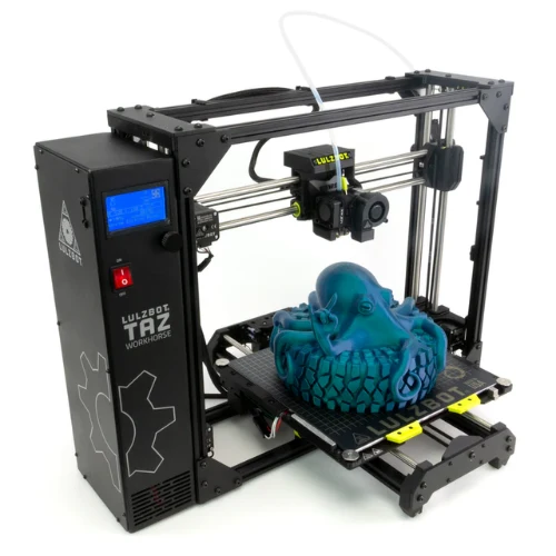 100VAC-240VAC TAZ Workhorse+ 3D Printer Professional Large Format FFF Printer Meteor 285 Tool Head À chaleur Magnetic Flex...
