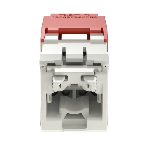 22-26 AWG Mini-Com RJ45 TG Style Cat6 Plus UTP Jack Module Plastique incassable CJ688TGRD