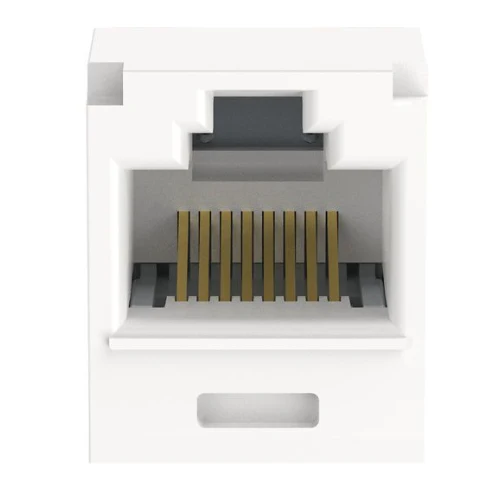22-26 AWG Mini-Com RJ45 TG Style Cat6A 10Gig UTP Jack Module Lexan CJ6X88TGAW-24 (Pack 24)